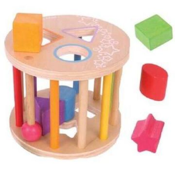 Jucarie din lemn Primul meu cadru pentru sortat, Bigjigs