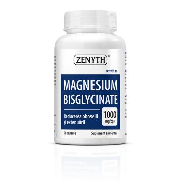 Magnesium Bisglycinate 1000mg, 90 capsule, Zenyth