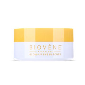 Plasturi cu hidrogel pentru zona ochilor Caffeine Glow-Up, 60 bucati, Biovene