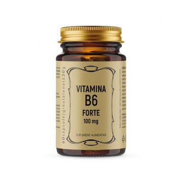 Vitamina B6, 60 capsule, Laboratoarele Remedia