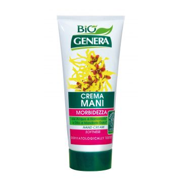 Genera BIO crema maini cu apa de Hamamelis&ulei de migdale dulci,100ml