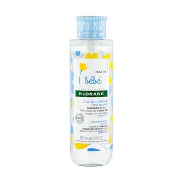 Klorane Bebe Apa de curatare pentru copii, 500ml
