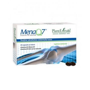 Mena Q7 - Vitamina K2 naturala, 30 capsule