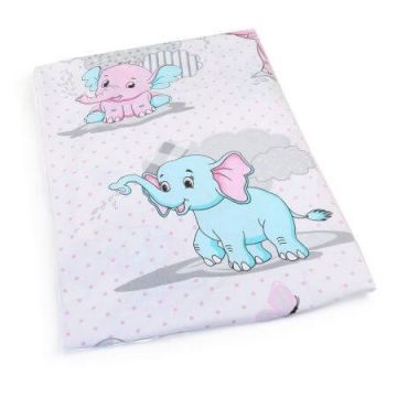 Cearceaf cu elastic Sleep Party, 90X50 cm, Baltic Bebe