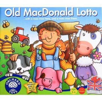 Joc educativ Loto Old MacDonald, Orchard Toys