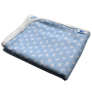 Paturica cu doua fete Lux ES, 75x100 cm, Baltic Bebe