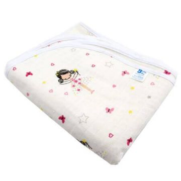 Paturica din muselina flausata, 80x100 cm, Baltic Bebe