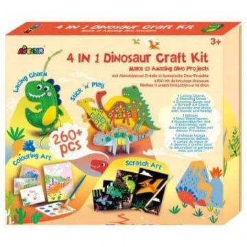 Set creativ 4in1 Dinozauri, +3 ani, Avenir