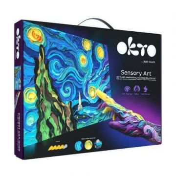 Set creativ Sensory Art Starry Night, 30 x 40 cm, Okto