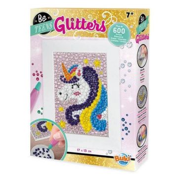 Set de creatie Glitters Unicorn, +7 ani, Buki