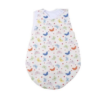 Sac de dormit, Fluturi, 0-3 luni, Baltic Bebe