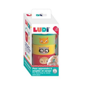 Set 4 galetuse pentru baie, +10 luni, Ludi