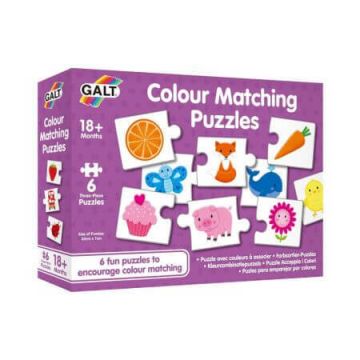 Set de 6 puzzeluri, +18 luni, Galt