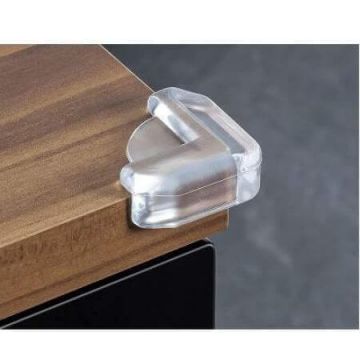 Set de aparatori pentru colturile meselor de sticla, 4 buc, Reer