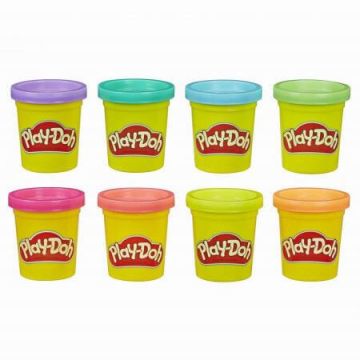 Set Plastilina, 8 rezerve colorate, Play Doh