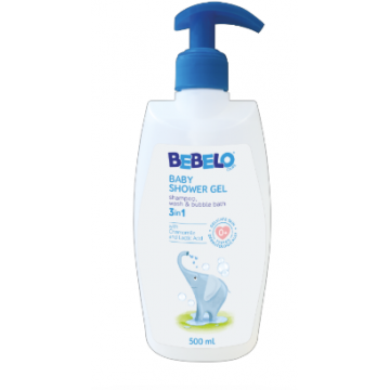 Bebelo Gel de dus 3in1, 500ml