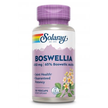 Boswellia 450mg Solary, 30 capsule vegetale, Secom
