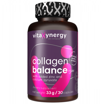 Collagen Balance + Zinc, 30 capsule, Vitaxynergy