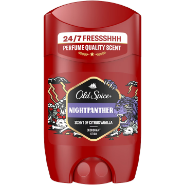 Deodorant solid pentru barbati Night Panther, 50ml, Old Spice