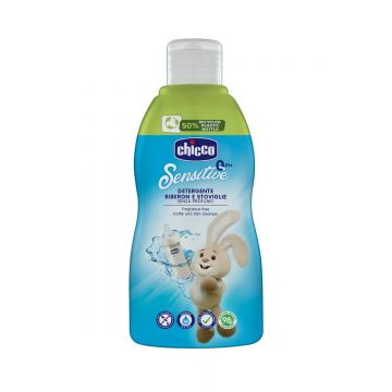 Detergent pentru biberoane si vesela bebelusului 0 luni+, 300ml, Chicco
