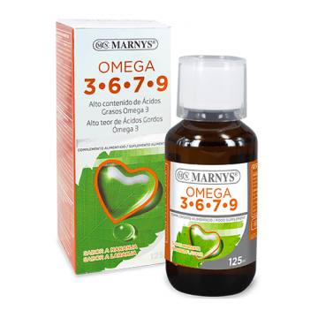 Omega 3 6 7 9, 125ml, Marnys