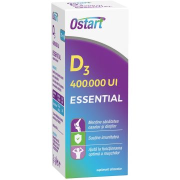 Ostart D3 4000UI, 60 comprimate, Fiterman