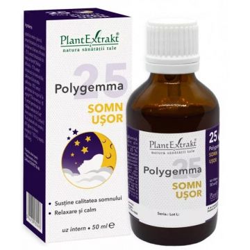 Polygemma 25 Somn Usor, 50ml, PlantExtrakt