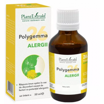 Polygemma 26 Alergii, 50ml, PlantExtrakt
