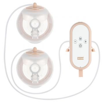 Pompa de san dubla tip scoica portabila 20/106, 1 bucata, Canpol babies