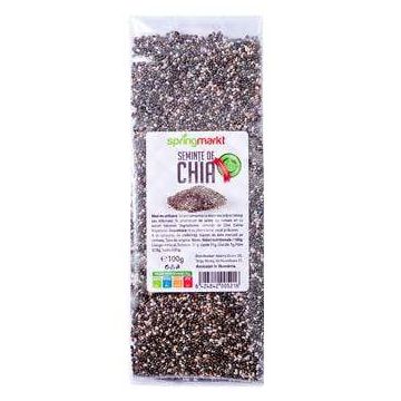 Seminte de Chia, 100 g, Spring Markt