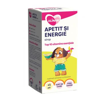 Sirop Alinan apetit si energie, 150ml, Fiterman