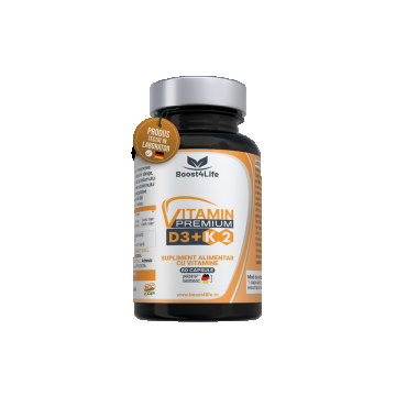 Vitamina D3 + K2 Premium MGCaps®, 60 capsule, Boost4Life