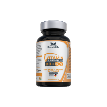 Vitamina D3 + K2 Premium MGCaps®, 60 capsule, Boost4Life