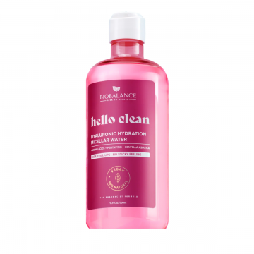 Apa micelara Hyaluronic Hydration Hello Clean, 500ml, Bio Balance