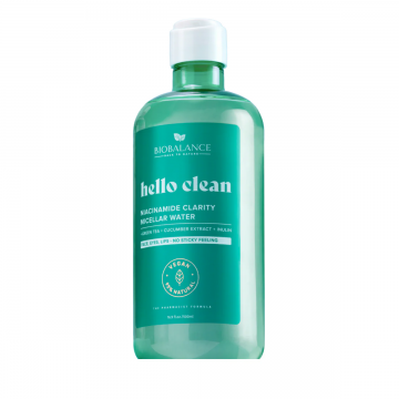 Apa micelara Niacinamide Clarity Hello Clean, 500ml, Bio Balance
