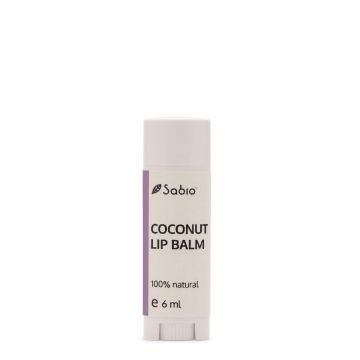 Balsam de buze Coconut, 6ml, Sabio