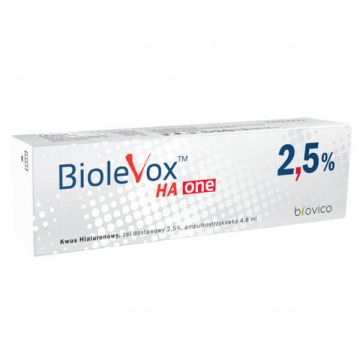 Biolevox HA One 2,5%, gel injectabil, seringă 4,8 ml x 1 fiolă