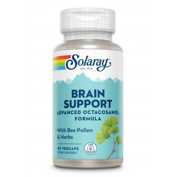Brain Support Solaray, 60 capsule vegetale, Secom