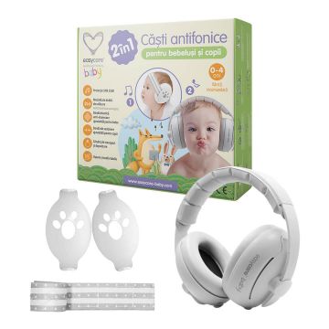 Căști antifonice pentru bebeluși și copii 0-4 ani, EasyCare Baby 