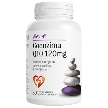 Coenzima Q10 120mg, 30 comprimate, Alevia