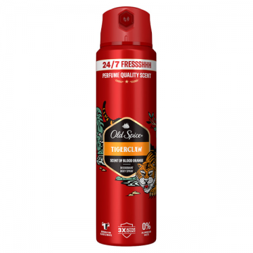 Deodorant spray pentru barbati Tiger Claw, 150ml, Old Spice