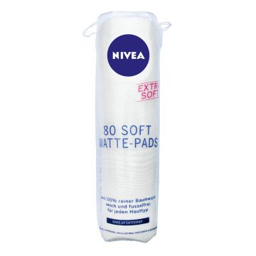 Dischete demachiante Cleansing, 80 bucati, Nivea