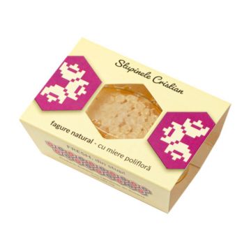 Fagure cu miere poliflora, 225 g, Stupinele Cristian