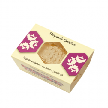 Fagure natural cu miere poliflora, 75 g, Stupinele Cristian