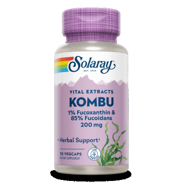 Kombu Fucoxanthin Solaray, 30 capsule, Secom