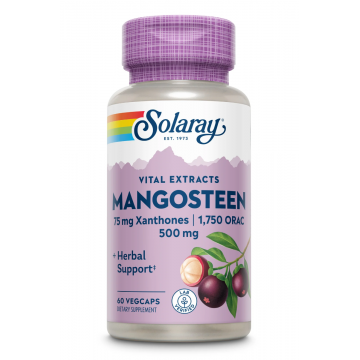 Mangosteen 500mg Solaray, 60 capsule, Secom