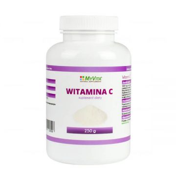 MyVita Vitamina C 1000 mg, acid L-ascorbic pur, 250 g
