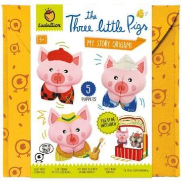 Origami Cei 3 Purcelusi, +5 ani, Ludattica