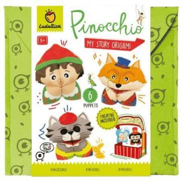 Origami Pinocchio, +5 ani, Ludattica