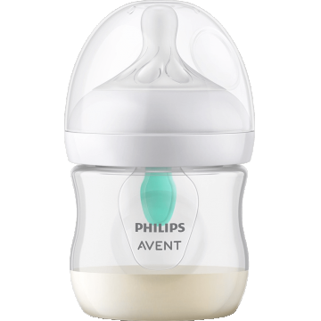 Philips Avent Natural Response Biberon cu valvă AirFree, 0m+ 125 ml